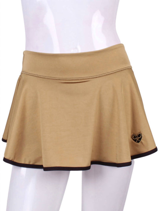 Love Love Tennis - Women's Brushed “o” Tennis Skirt