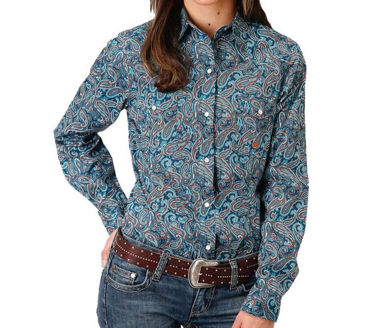 Roper - Women's Paisley Ladies Shirt