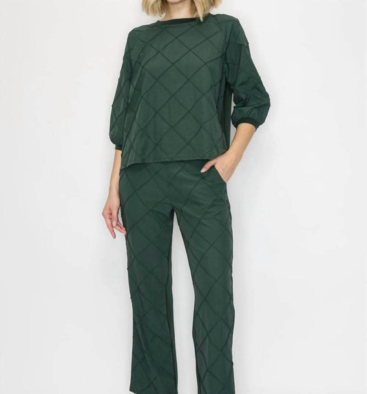 Joh - JACOB STETCH KNIT POINTE WITH TEXTURED WOVEN TOP