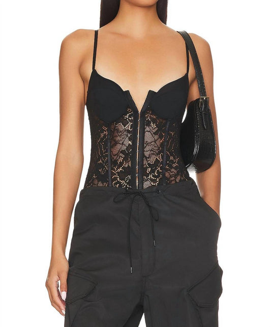 Free People - Lace Night Rhythm Bodysuit