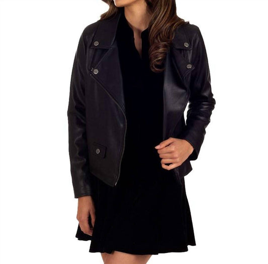 Lee - Faux-Leather Biker Jacket