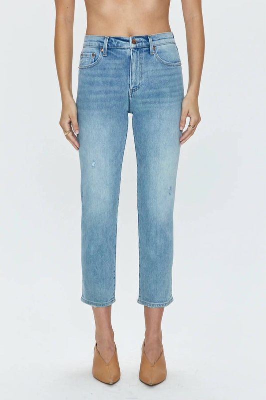 Pistola - Women's Monroe Cropped High Rise Cigarette Jeans