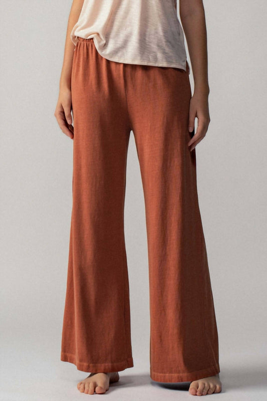 Urban Daizy - Vintage Wash Cotton Flare Yoga Pants