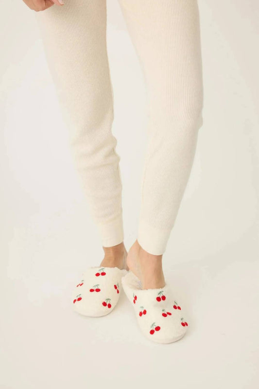 Pj Salvage - Women's Cherry Fun Slippers
