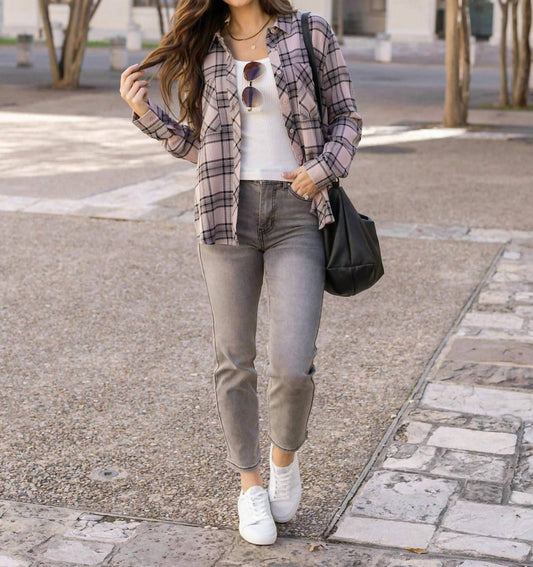 Grace And Lace - Favorite Button Up Plaid