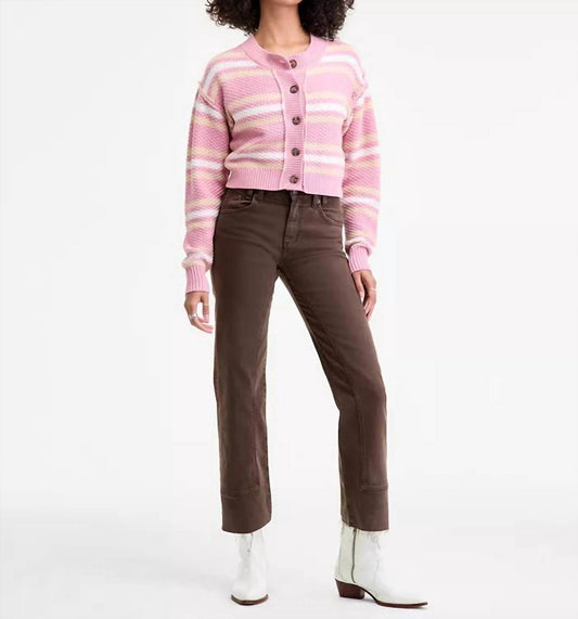 Free People - Lila Stripe Cardigan