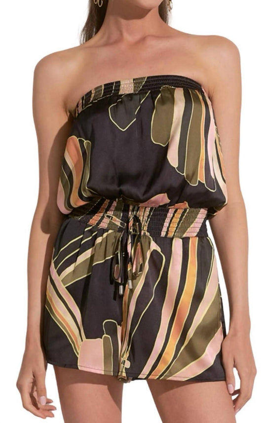 Elan - Abstract Print Romper