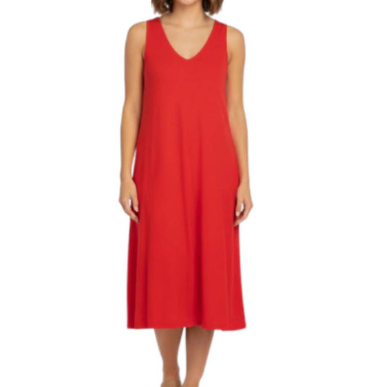 Bobi - Sleeveless Midi Dress