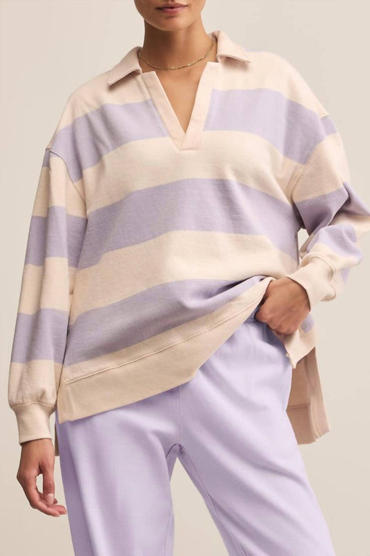 Z Supply - Rugby Henley Long Sleeve Top