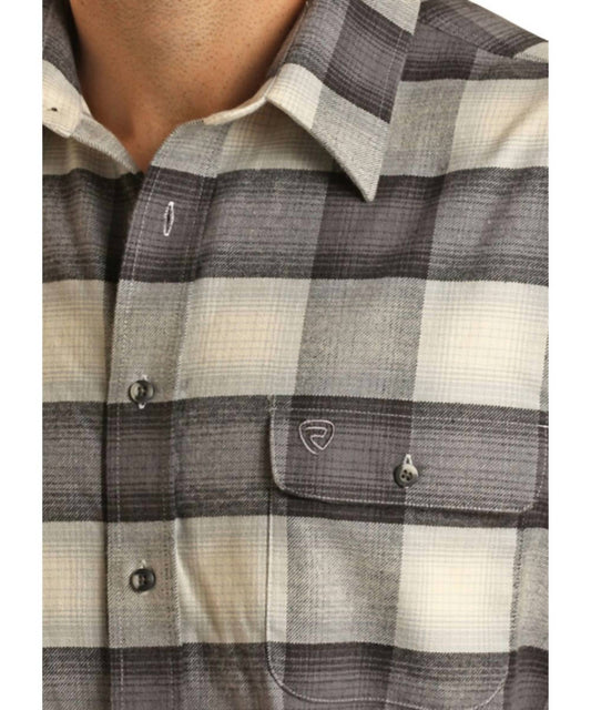 Rock & Roll Denim - Brushed Twill Reflex Classic Shirt