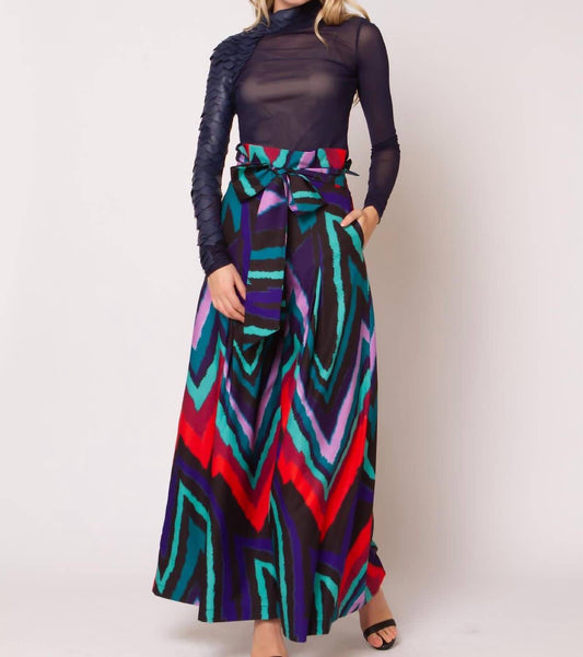 Gracia - Colorful Palazzo Pant
