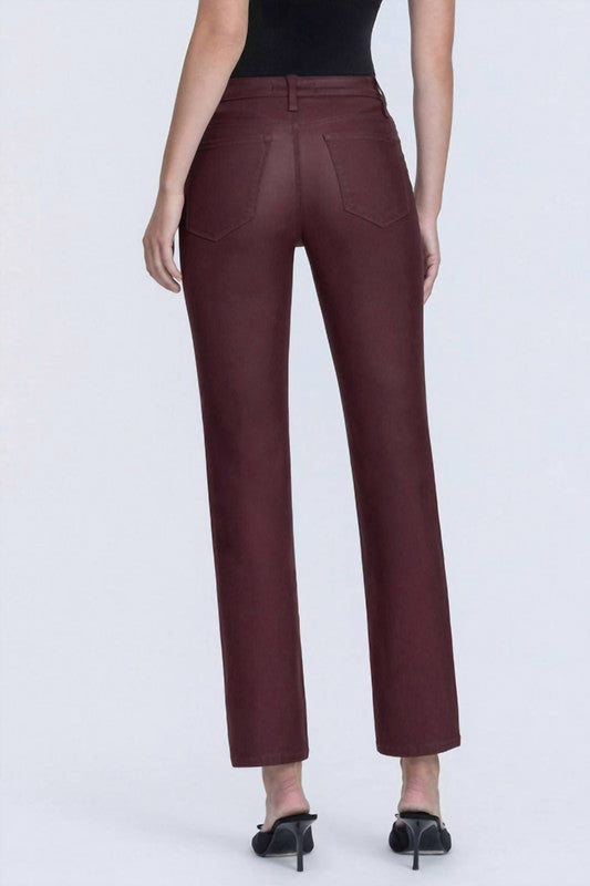 Vervet By Flying Monkey - Coated Straight Leg Jean