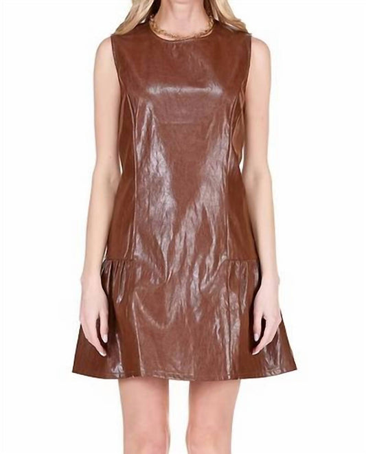 Joy Joy - Flounced Hem Sleeveless Dress