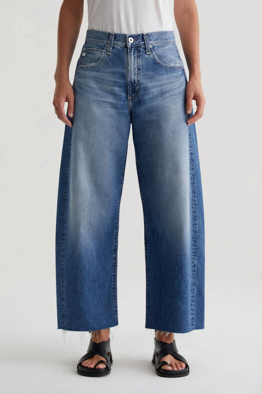 Ag Jeans - Hattie High Rise Crop Barrel Jeans