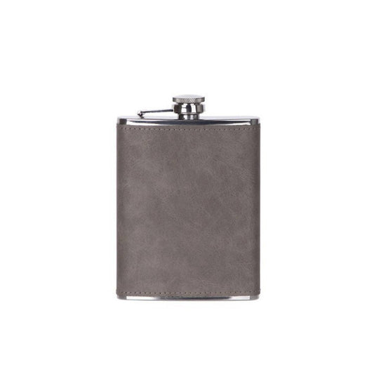 Creative Gifts International - Leatherette Flask 8 Oz