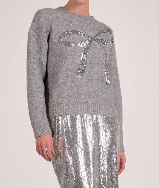 Elan - Crewneck Bow Sweater