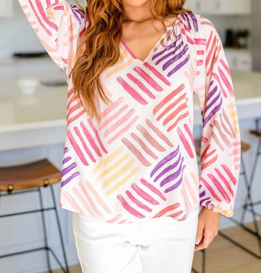 Andree By Unit - Stamp Of Happiness Top