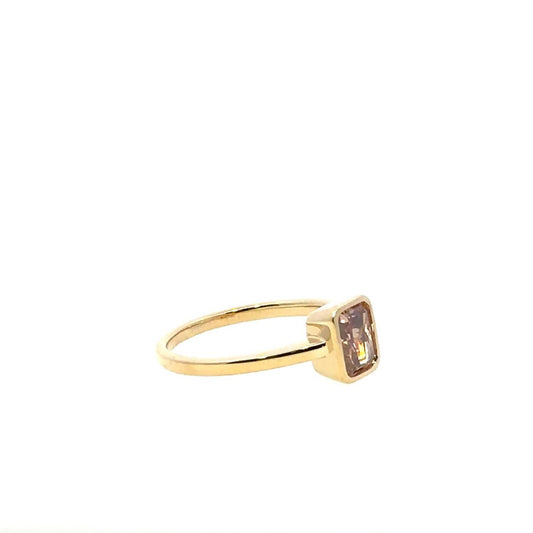 Aamiaa - Women's Cushion Shape Lab Grown Diamond Ring