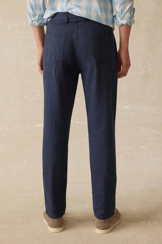 Faherty - Movement Linen 5-pocket Pant
