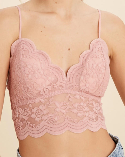 Wishlist - Lovely Scalloped Lace Bralette