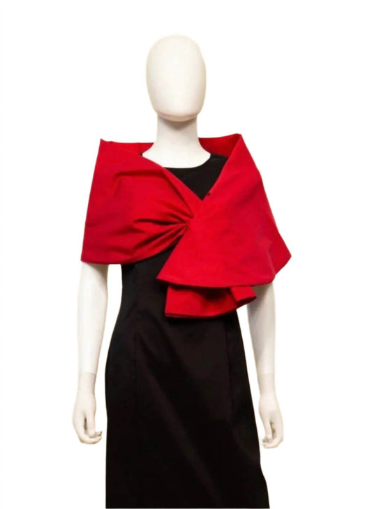 Samuel Dong - Women's Stretch Duppioni Shawl