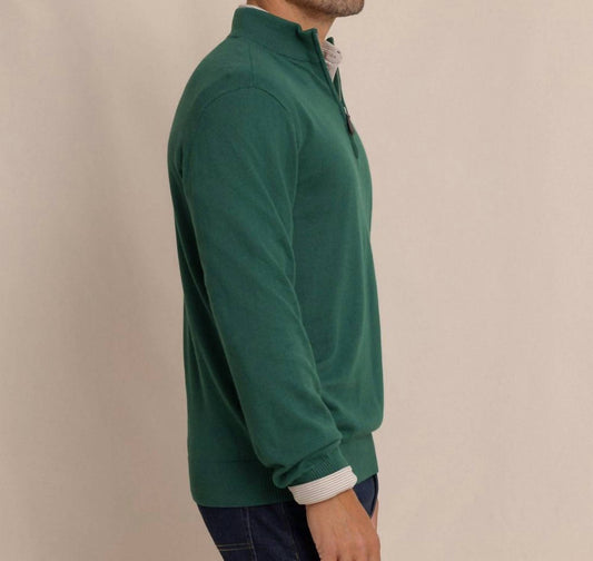 Southern Tide - Whitehaven Quarter Zip Sweater