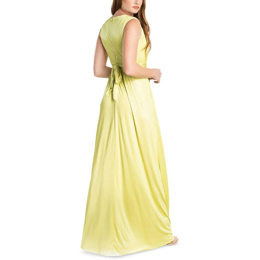 Dress The Population - Krista Belted Evening Gown