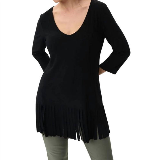 Joseph Ribkoff - Scoop-Neck Tunic Top