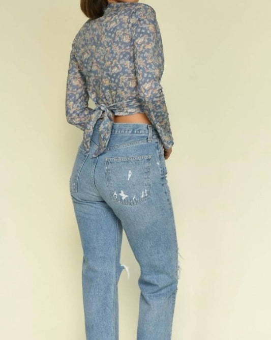 Montce - Wrap Crop Top