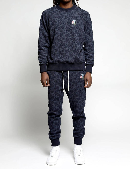 Floral 3D Blister Pants