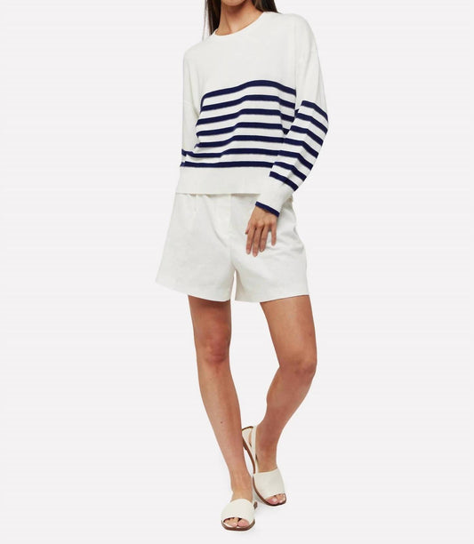 Wispr - Stripe Round Neck Sweater