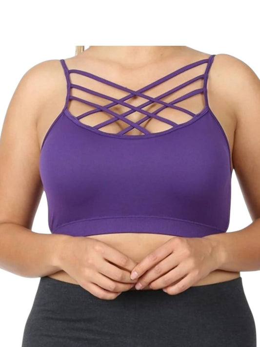 Zenana - Strappy Seamless Bralette
