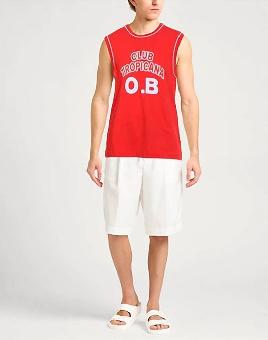 Orlebar Brown - Dubois Club Tropicana Jersey Shirt