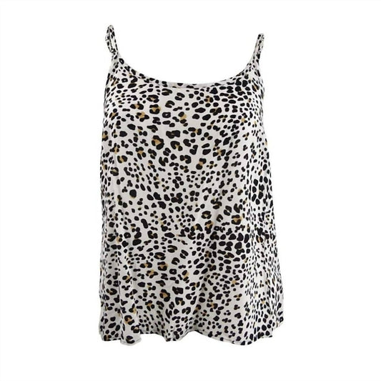 Sanctuary - Wmoen's One Love Animal Print Camisole