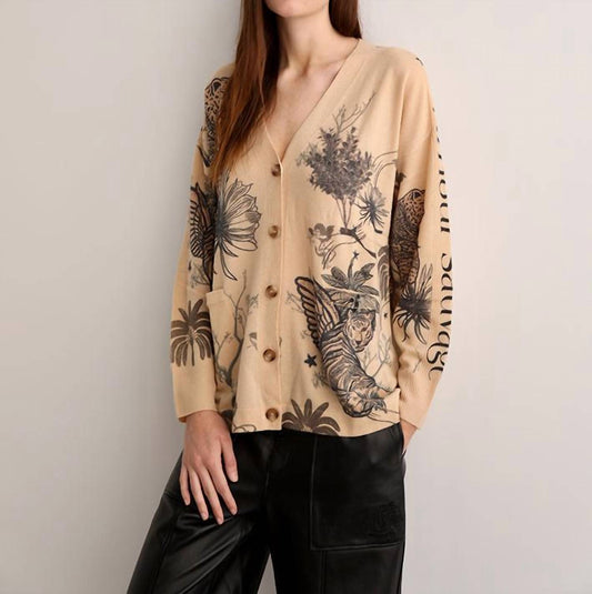 Las Sureñas - Toile De Jouy Cardigan