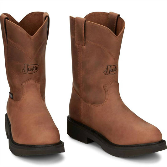 MEN'S ROUND-UP 10” ROUND TOE - D WIDTH