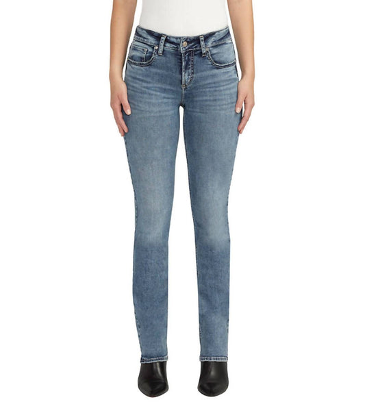 Silver Jeans Co - Mid Rise Curvy Fit Suki Slim Boot Jeans