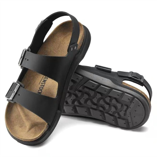 Birkenstock - MEN'S MILANO CROSSTOWN OILED LEATHER SANDAL