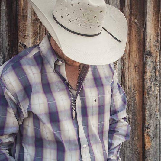 Montana Silversmiths - Men's Filigree One Shot Bullet Necklace