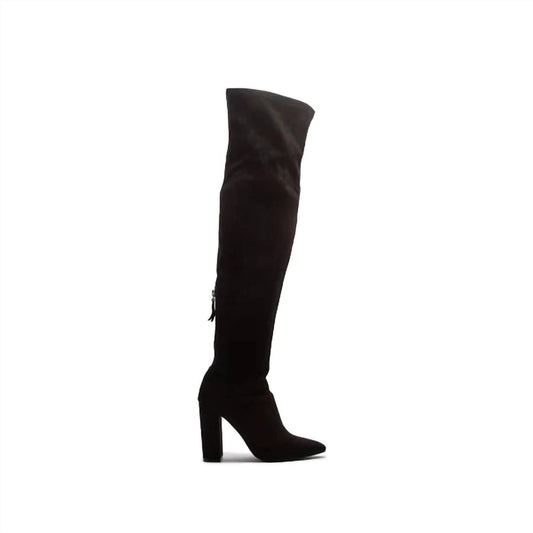 Women's Over the Knee Stretch Faux Suede Boots