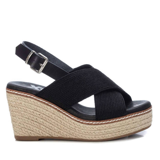 Xti - Women's Jute Wedge Sandals