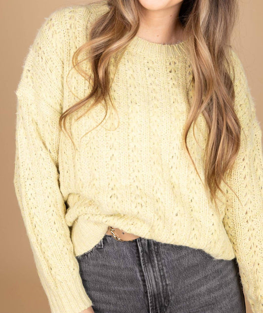 Lumiere - Maisey Detailed Knit Sweater
