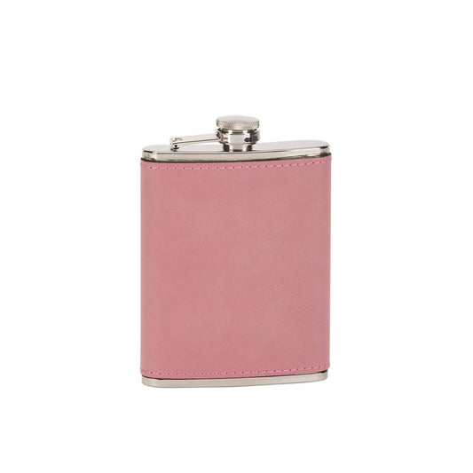 Creative Gifts International - Leatherette Flask, 8 Oz