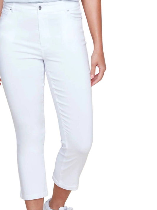 Renuar - 5-pocket Cropped Boot Leg Pant