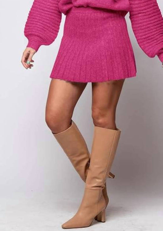 Sincerely Ours - Polyester Mini Skirt