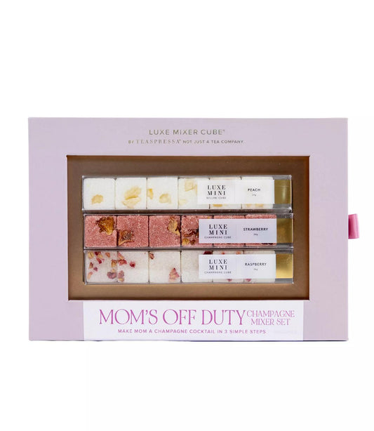 Teaspressa - Mom's Off Duty Champagne Mixer Drink Set