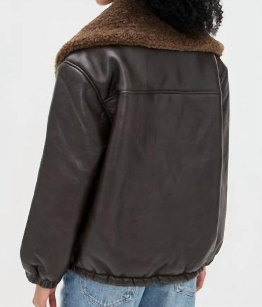 Blanknyc - Icon Status Faux Leather Puffer Jacket