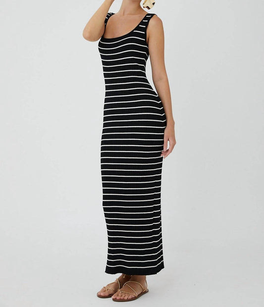 Js71 - Payton Stripe Dress
