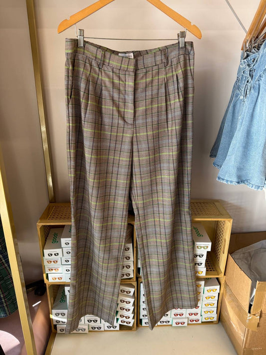Lucy Paris - Women's Sherlock Plaid Pants