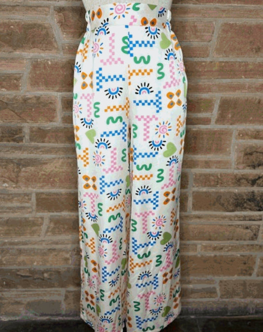 Adrienne - WOMEN'S CORA FLOWY PANT WITH POCKETS